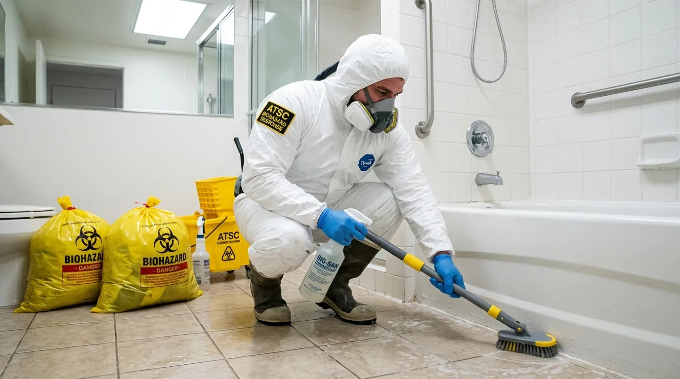 Decontamination equipment deployed for Blood Cleanup in West Valley